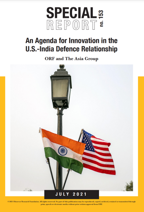 An Agenda for Innovation in the U.S.-India Defence Relationship